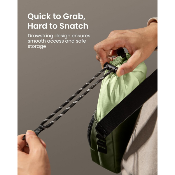 tomtoc Nintendo Switch 2 Askl apraz anta-Green