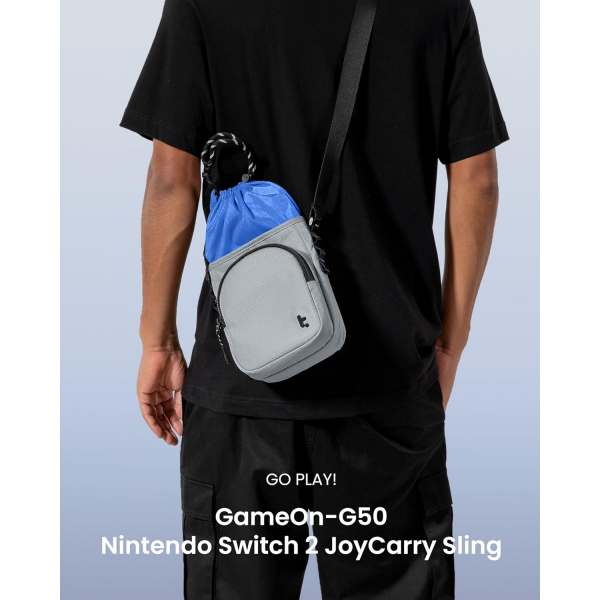 tomtoc Nintendo Switch 2 Askl apraz anta-Gray