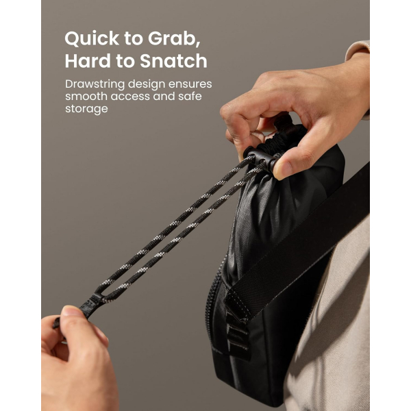 tomtoc Nintendo Switch 2 Askl apraz anta-Black