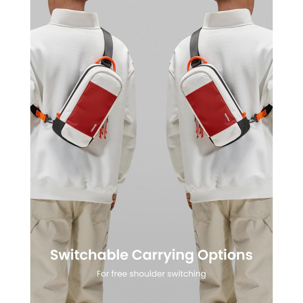 tomtoc Nintendo Switch 2 Uyumlu Askl anta-Red