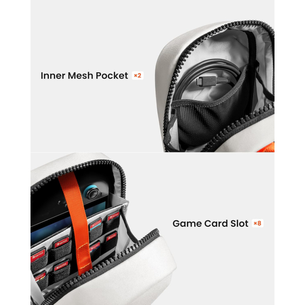 tomtoc Nintendo Switch 2 Uyumlu Askl anta-Red