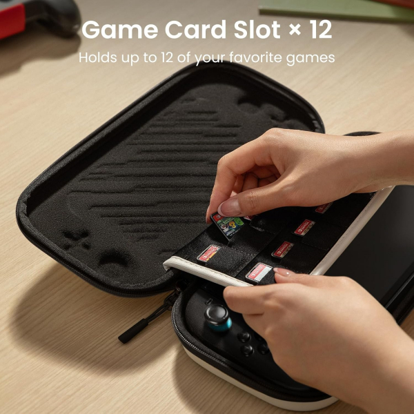 tomtoc Nintendo Switch 2 Uyumlu Askl anta-White