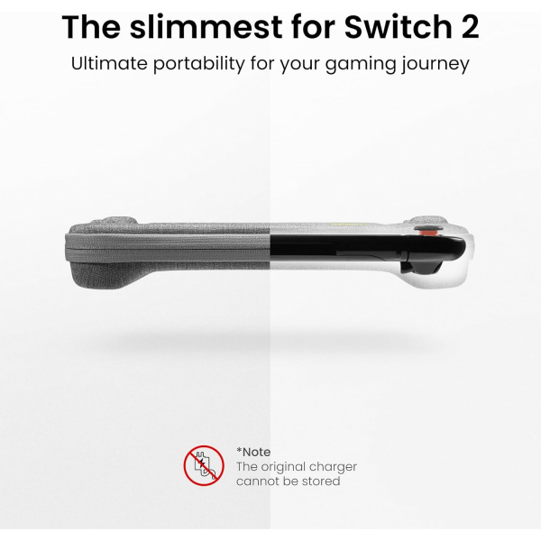 tomtoc Nintendo Switch 2 Uyumlu Askl anta-Gray