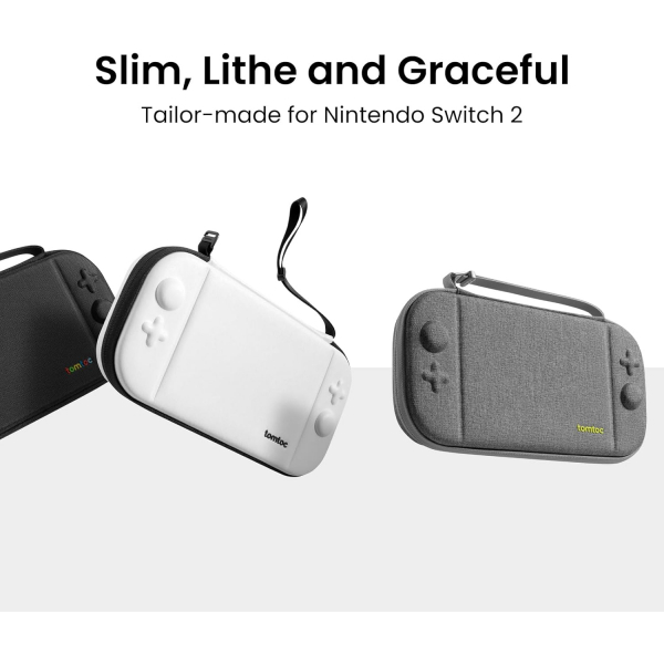 tomtoc Nintendo Switch 2 Uyumlu Askl anta-Gray