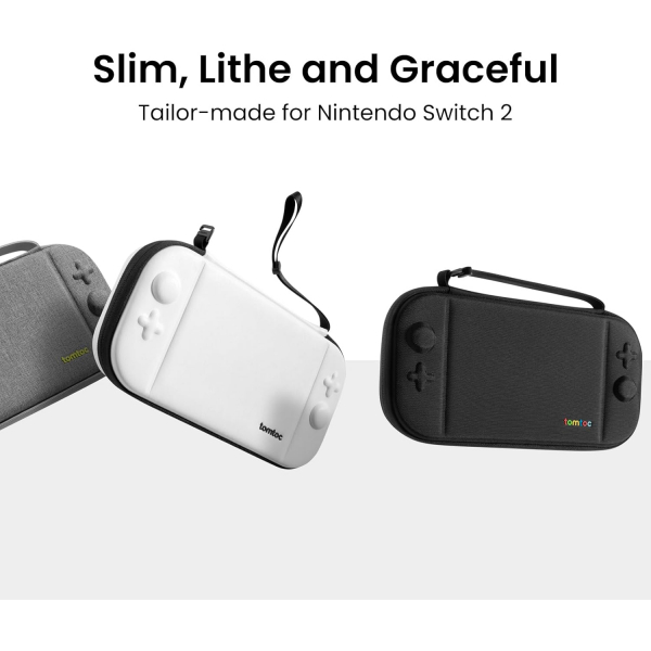 tomtoc Nintendo Switch 2 Uyumlu Askl anta-Black