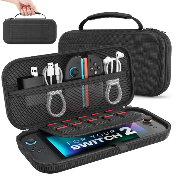 MoKo Nintendo Switch 2 Uyumlu anta-Black