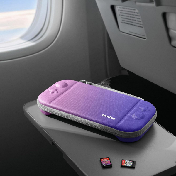 tomtoc Nintendo Switch 2 Uyumlu Askl anta-Iris Purple