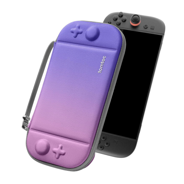 tomtoc Nintendo Switch 2 Uyumlu Askl anta-Iris Purple