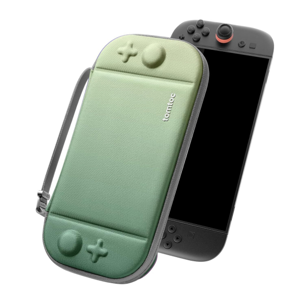 tomtoc Nintendo Switch 2 Uyumlu Askl anta-Matcha Green
