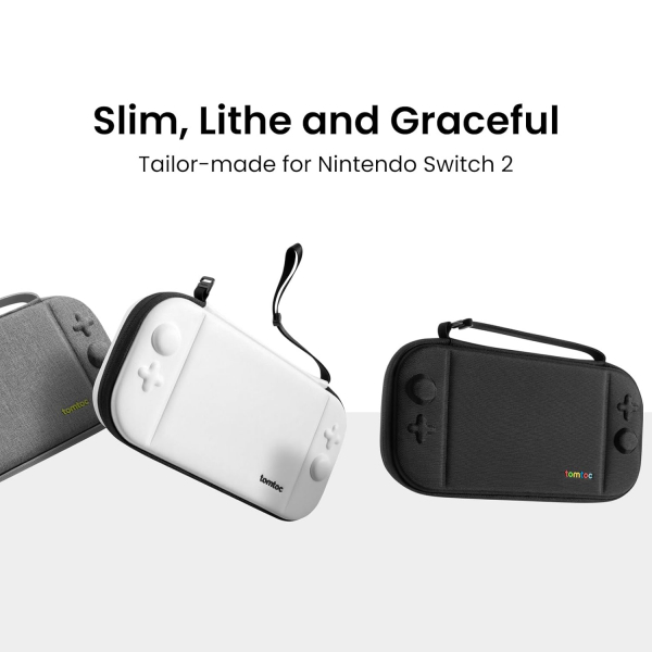 tomtoc Nintendo Switch 2 Uyumlu Askl anta-White