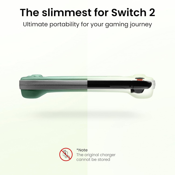 tomtoc Nintendo Switch 2 Uyumlu Askl anta-Matcha Green