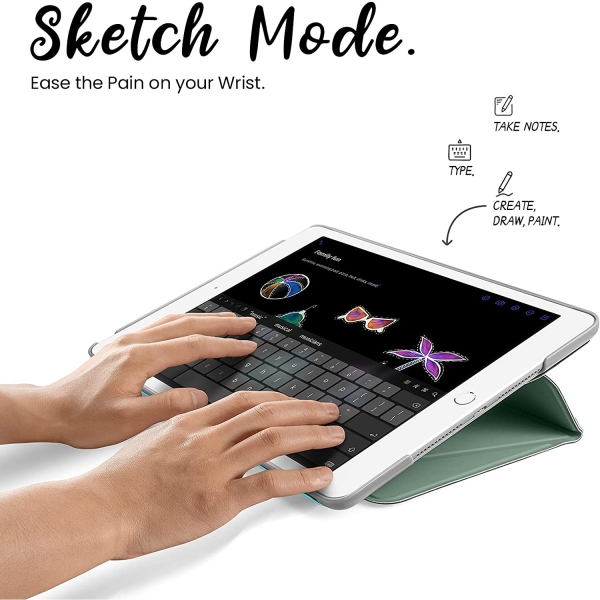 tomtoc iPad Standl Klf (10.2 in)-Cactus
