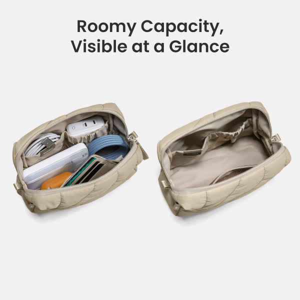 tomtoc Puffy Organizer anta -Dune Share