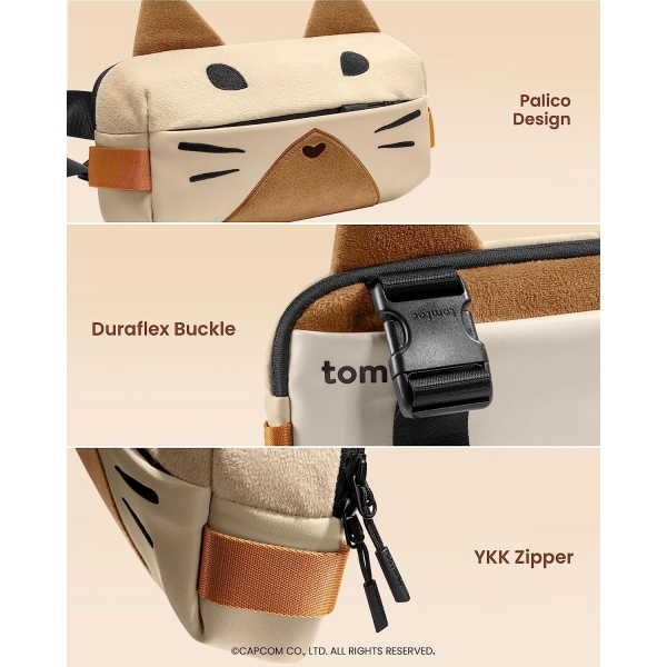 tomtoc Palico EDC Monster Hunter Temal anta(4L)