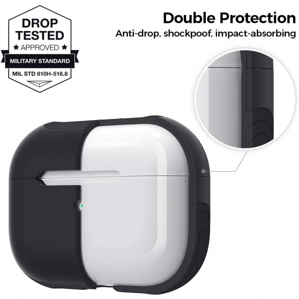 tomtoc AirPods Pro Smart Klf-Black