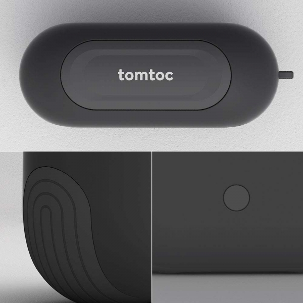 tomtoc AirPods Pro Smart Klf-Black