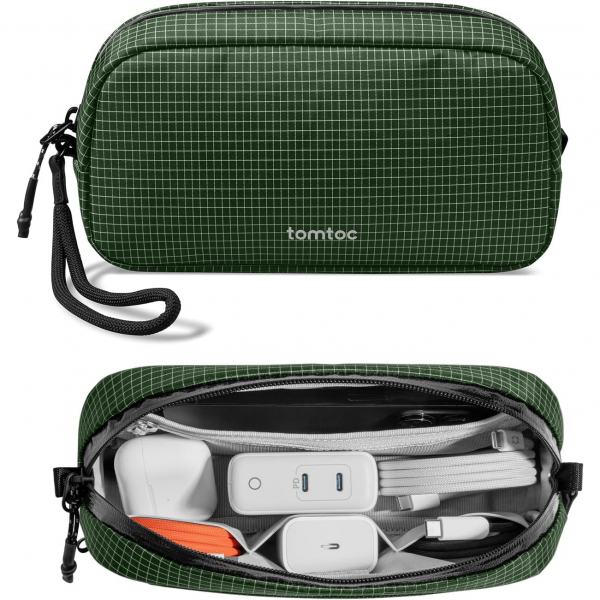tomtoc Tanabilir Saklama antas-Green Plaid 