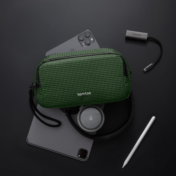 tomtoc Tanabilir Saklama antas-Green Plaid 