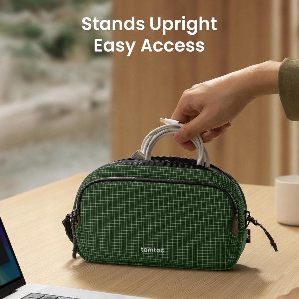 tomtoc Tanabilir Saklama antas-Green Plaid 