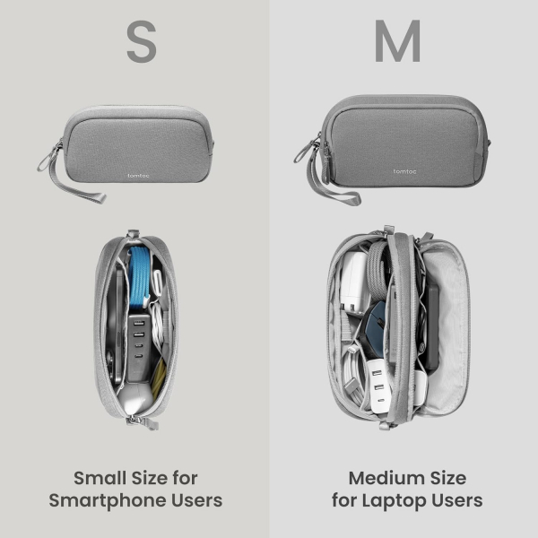 tomtoc Tanabilir Saklama antas-Gray