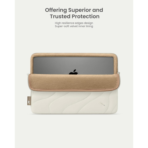 tomtoc Terra A27 Puffy Laptop �antas� (14 in�)-Snowberg