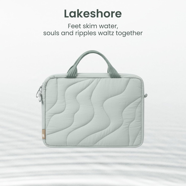 tomtoc Terra A28 Puffy Laptop �antas� (15-16 in�)-Lakeshore