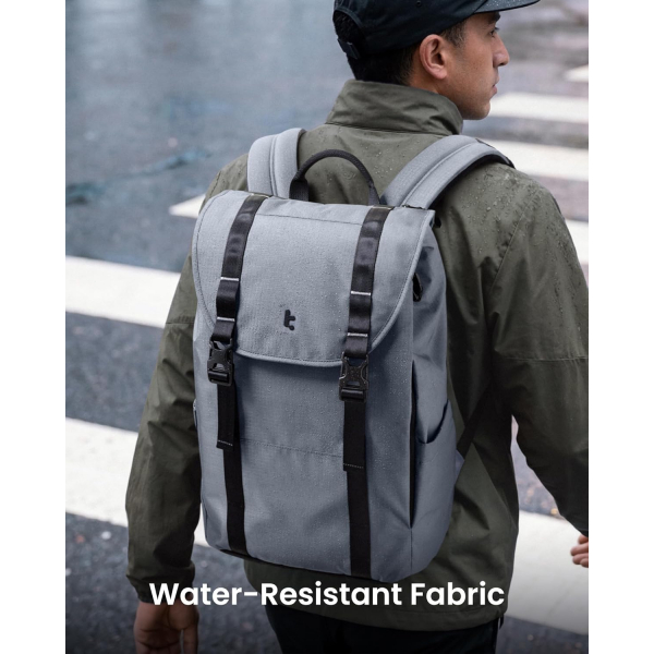 tomtoc VintPack TA1 Laptop S�rt �antas� (22 L)-Gray Light