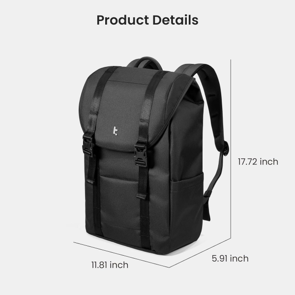 tomtoc VintPack TA1 Laptop S�rt �antas� (22 L)-Dark