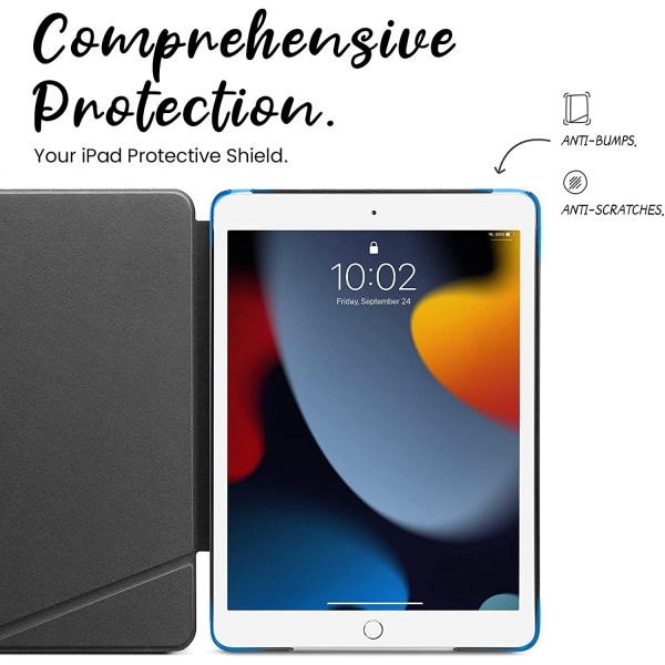 tomtoc iPad Standl Klf (10.2 in)-Dark Gray