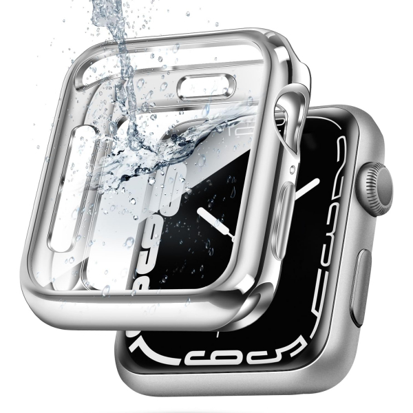 top4cus Apple Watch 11/10 Koruyucu K�l�f 46 mm-Silver