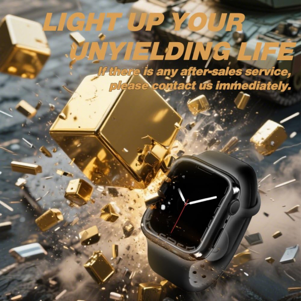 top4cus Apple Watch Ultra 49 mm Koruyucu K�l�f-Black