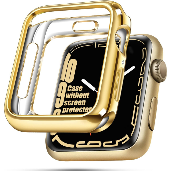 top4cus Apple Watch Ultra 49 mm Koruyucu K�l�f-Gold