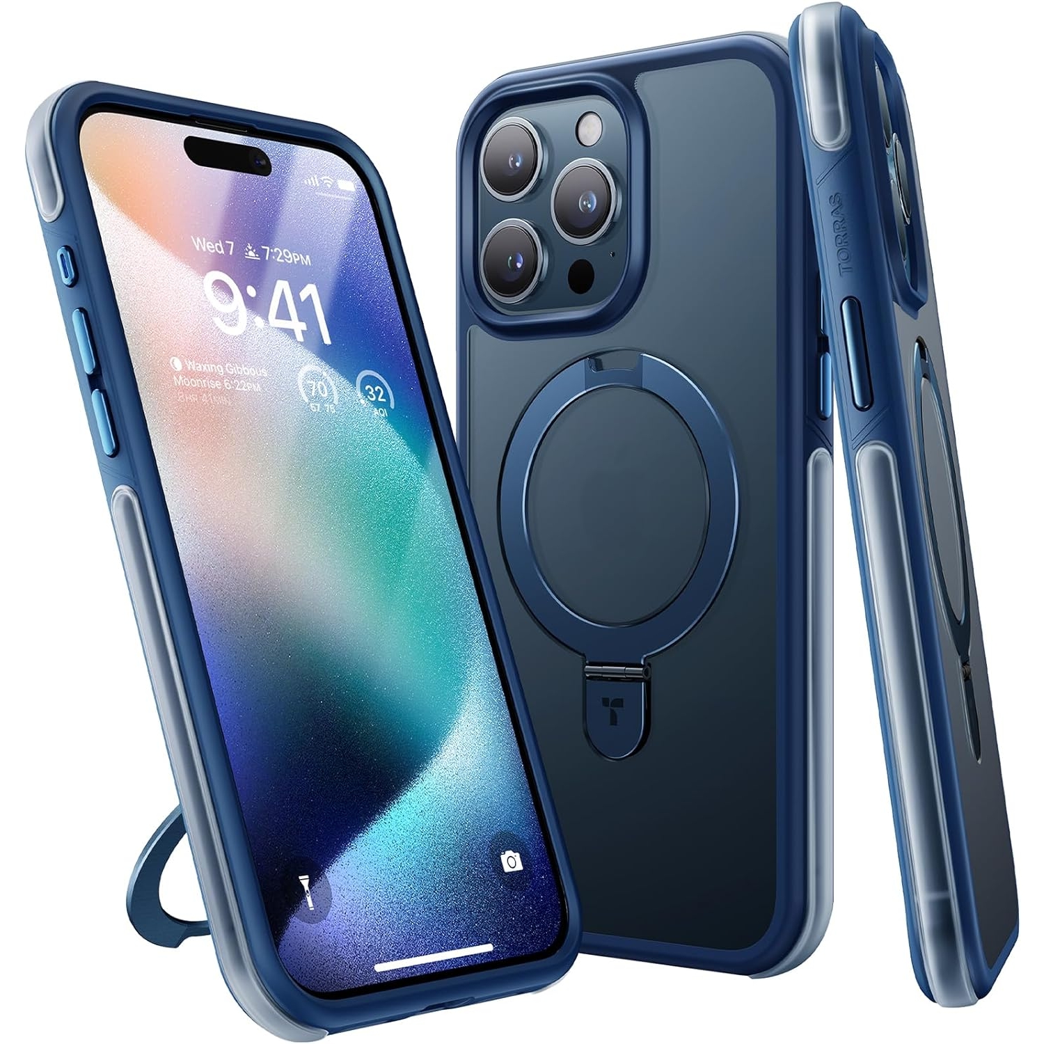 TORRAS Ostand Serisi Apple iPhone 15 Pro Max Standlı Kılıf 87612