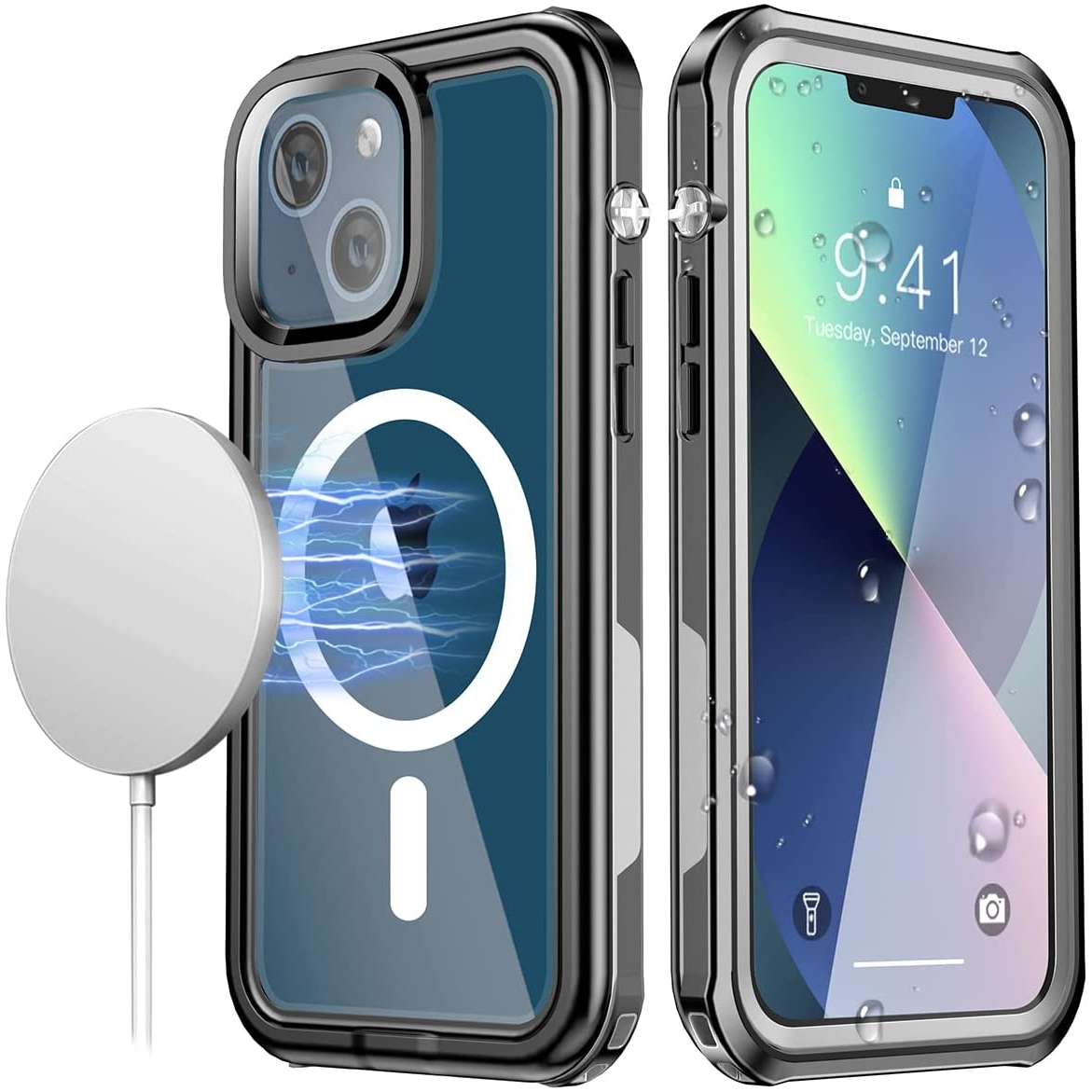 AICase MagSafe iPhone 13 Pro Su Geçirmez Kılıf (MIL-STD-810G)