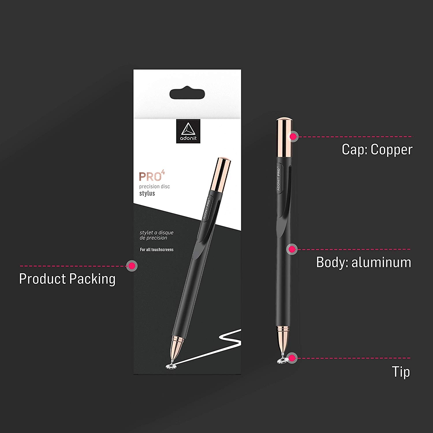 adonit jot pro 4 fine point precision