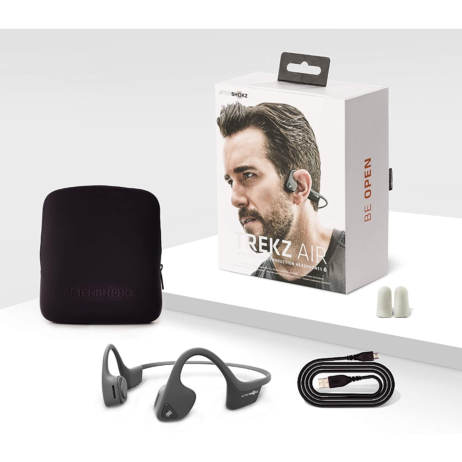 AfterShokz Air Open Ear Wireless Bone Ense Tipi Kulakl k 37641