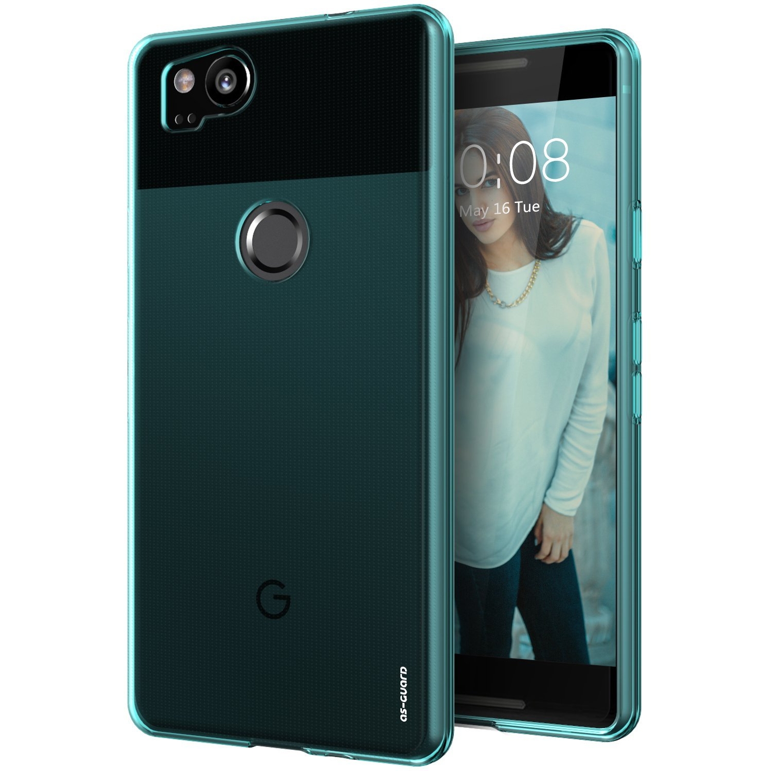 As-Guard Google Pixel 2 Silikon Kılıf