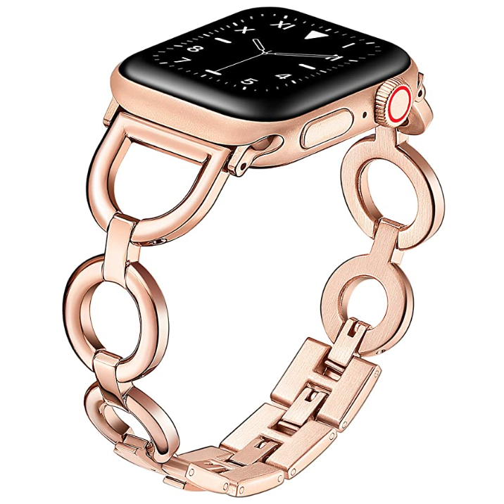 DMMG Paslanmaz Çelik Apple Watch 7 Kayış (41mm)