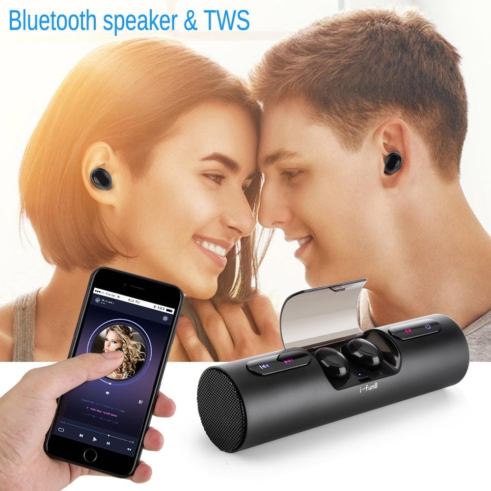 Fantime Bluetooth Hoparlor Kablosuz Bluetooth Kulaklik 5192