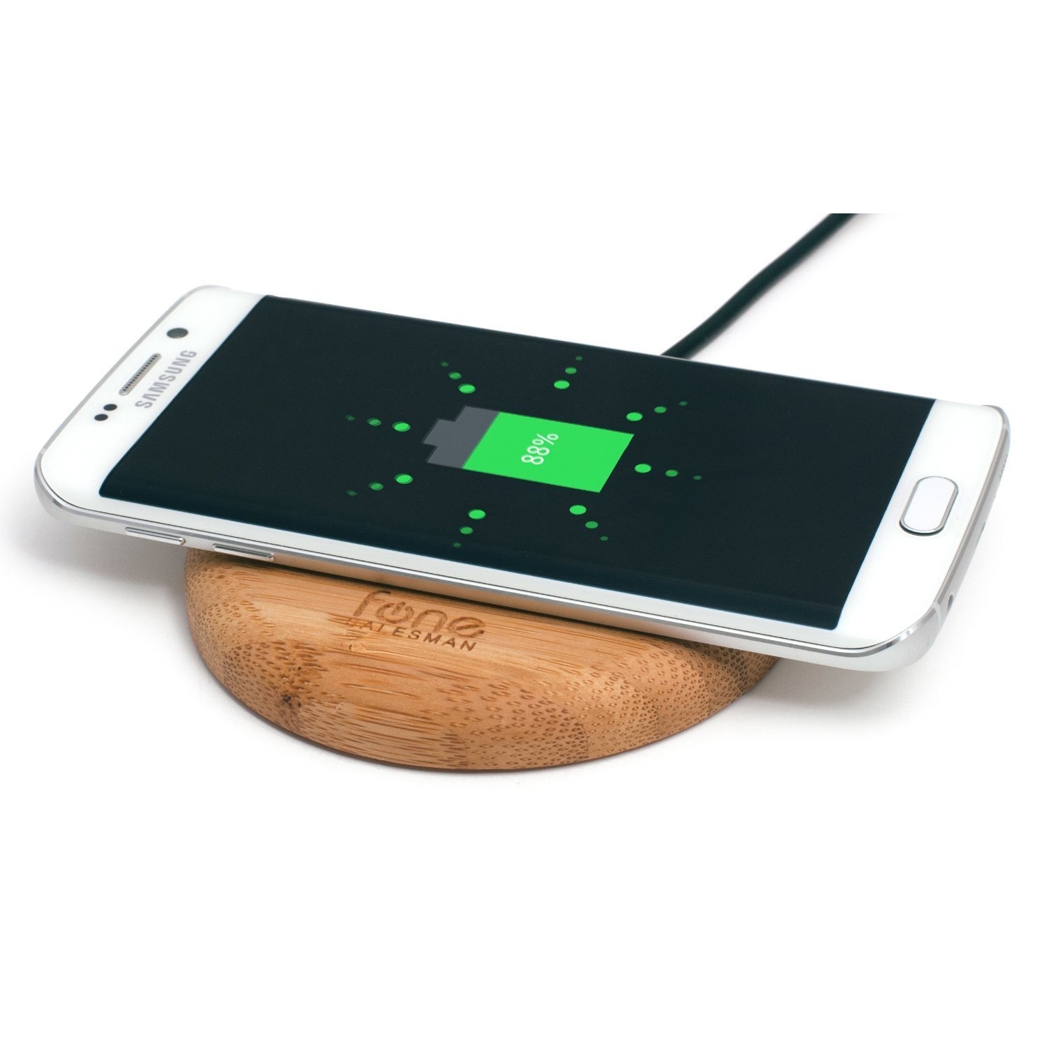 fonesalesman bamboo edition qi kablosuz