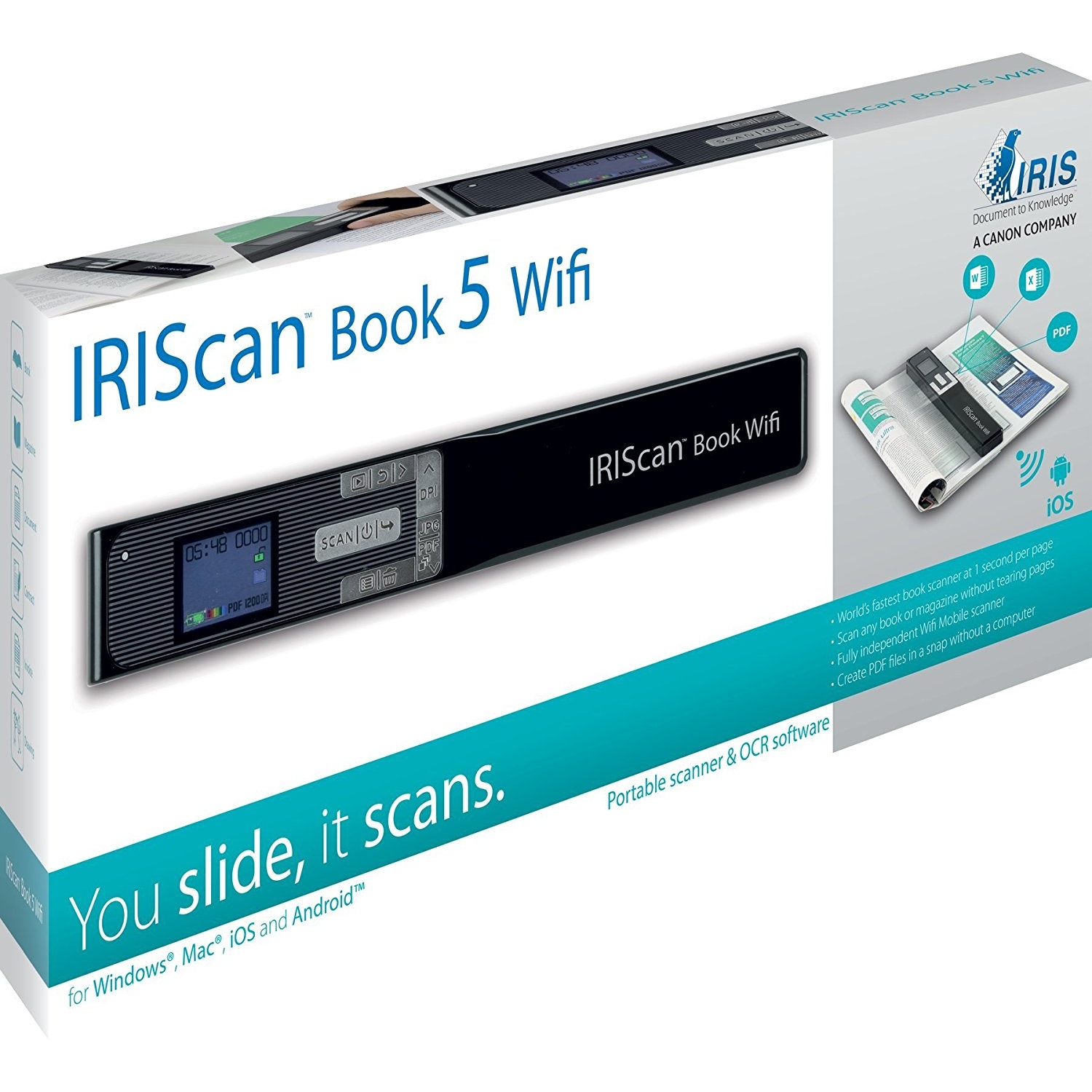 Iriscan Book 5 Wifi Renkli Belge Tarayici 7876