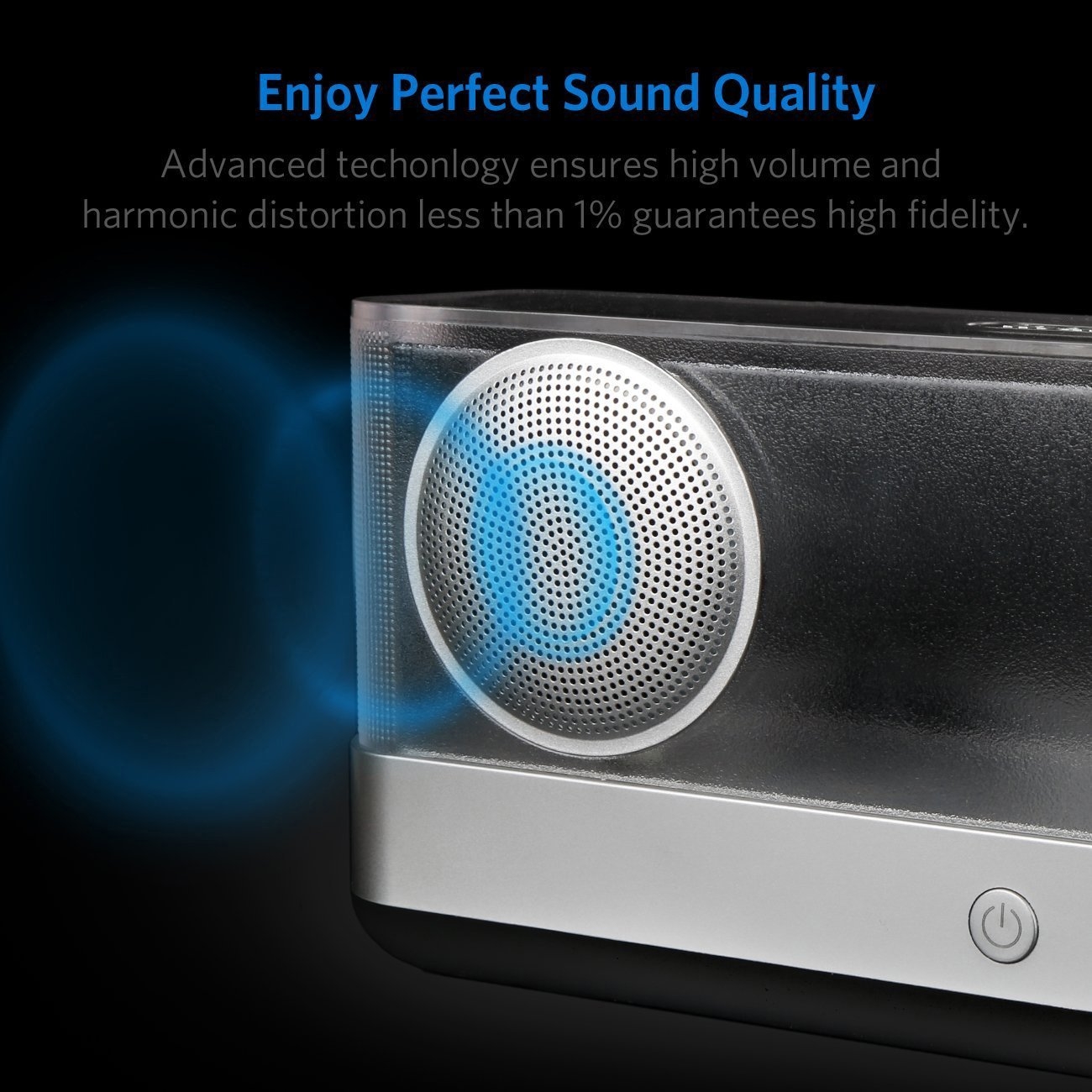Inateck Seffaf Kablosuz Bluetooth Hoparlor 4148