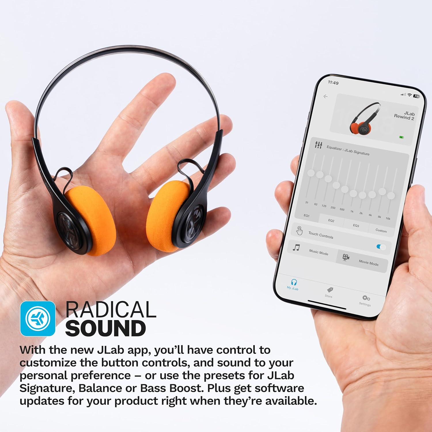 JLab Audio Go Retro Kulak Üstü Kulaklık (2.Nesil) 95557