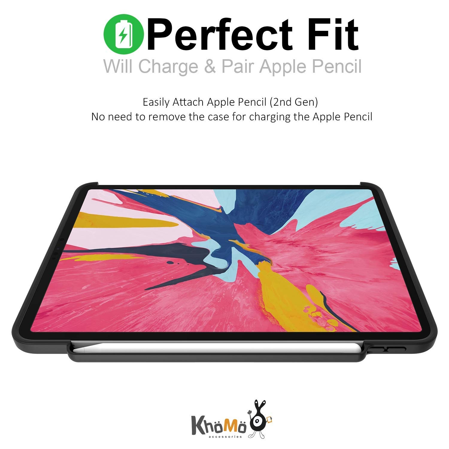 KHOMO iPad Pro Kalem Bölmeli Kılıf (11inç) 9616