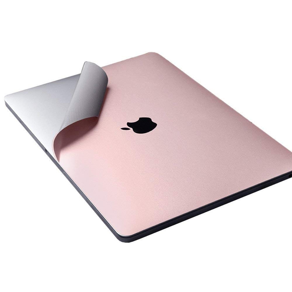 Leze MacBook Air Tam Koruma Çıkartması (13-13.3inç) (Rose Gold) 8667