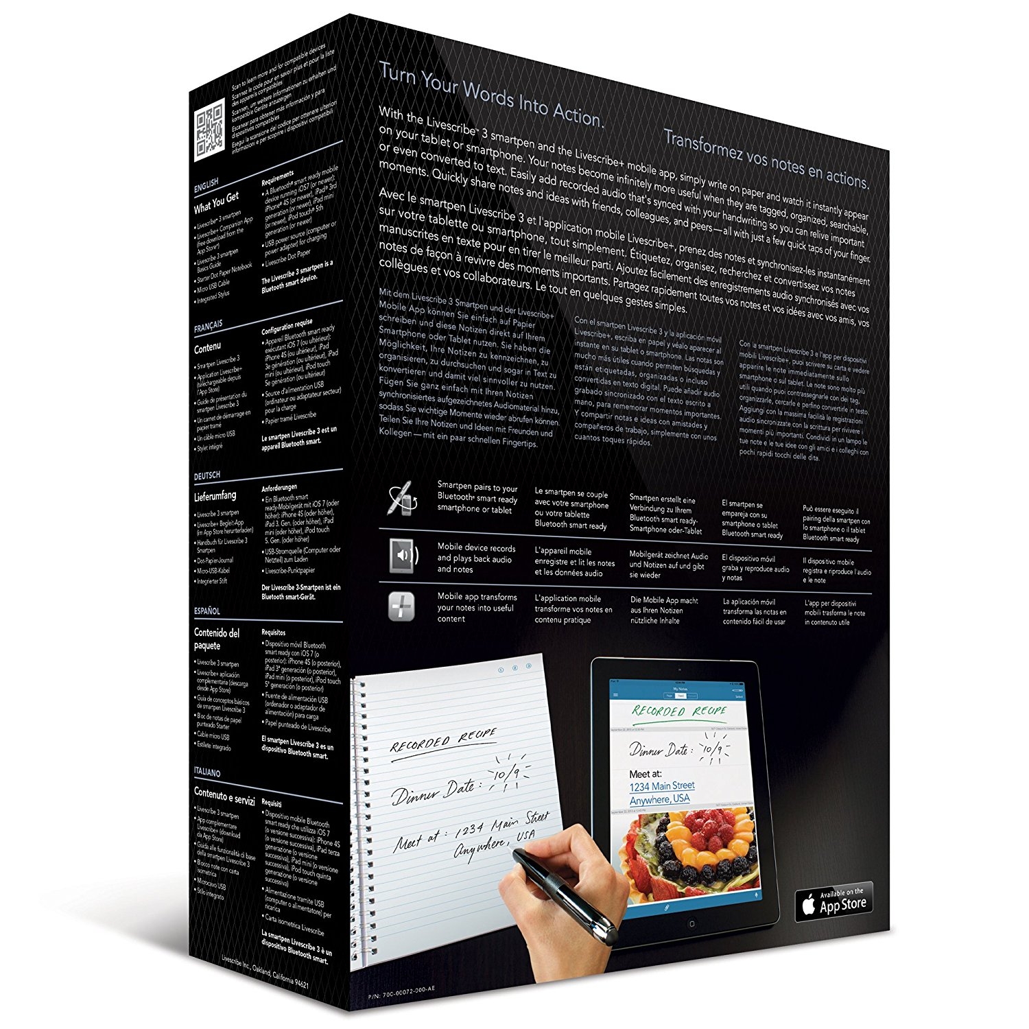 livescribe 3 akilli kalem 5692