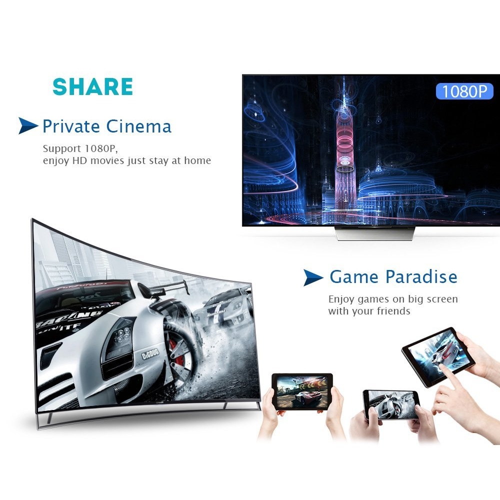 mirascreen 5g kablosuz hdmi adaptoru