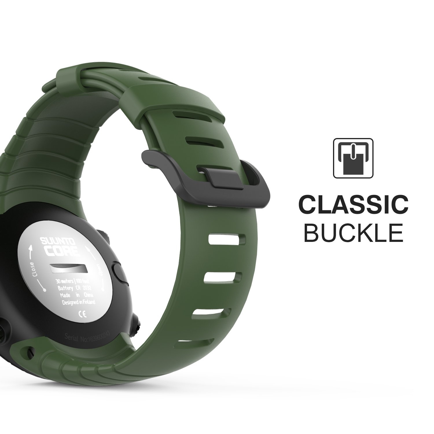 MoKo Suunto Core Yumu ak Silikon Kay 28570