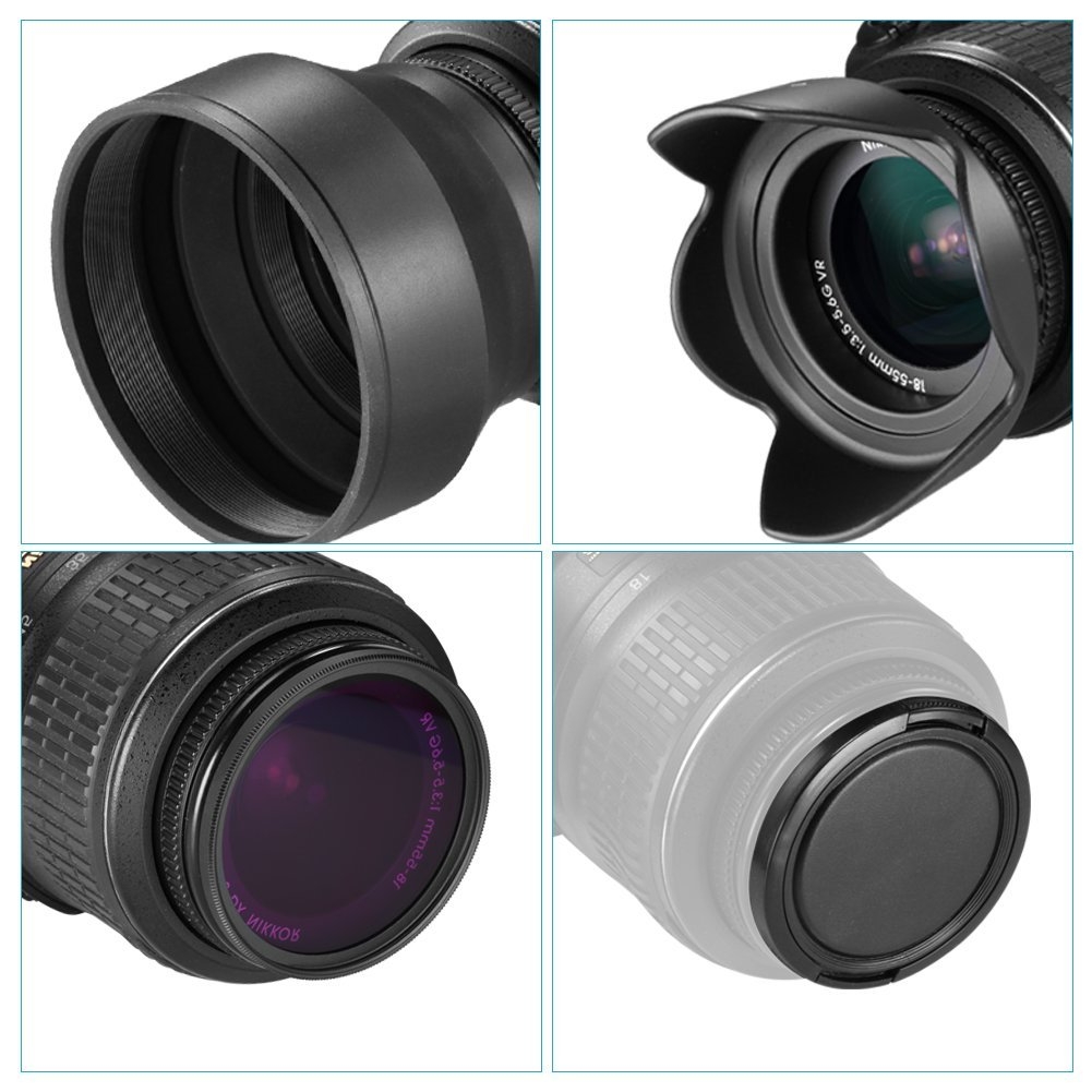 neewer 58mm lens filtreleri 6219