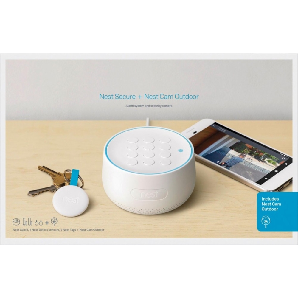 Nest secure sale outdoor siren